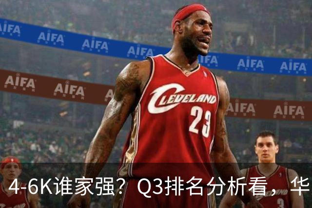 4-6K谁家强？Q3排名分析看，华为第一，苹果第二